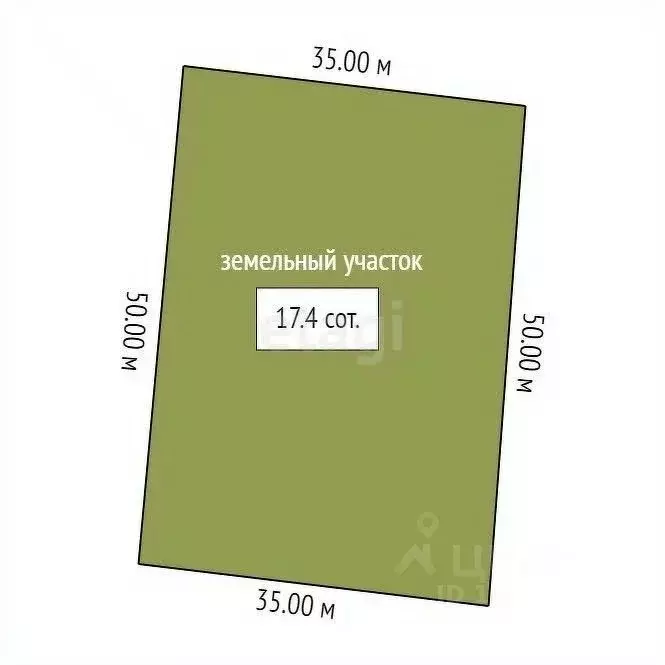 Участок в Амурская область, Благовещенский район, с. Волково  (17.4 ... - Фото 2