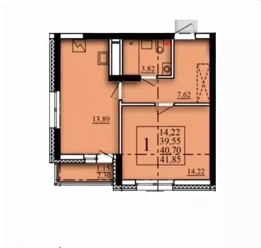 1-к кв. Башкортостан, Уфа Затон-Восточный жилрайон, Паруса жилой ... - Фото 0