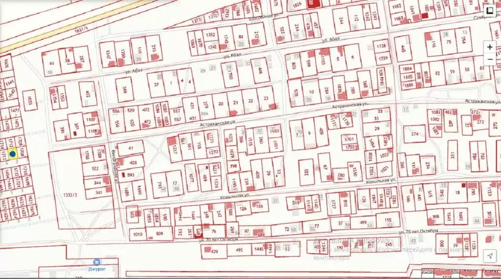Участок в Наримановский район, посёлок Мирный, Барханная улица (4 м) - Фото 1