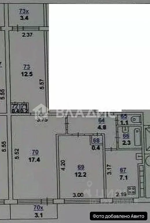 3-к кв. Ростовская область, Ростов-на-Дону ул. Максима Горького, 186 ... - Фото 2