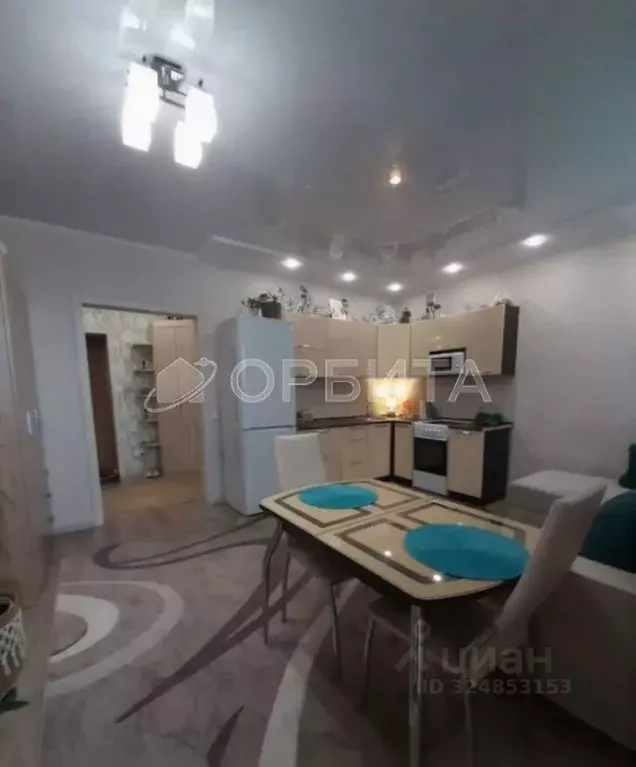 Студия Тюменская область, Тюмень ул. Беляева, 33к2 (27.2 м) - Фото 2