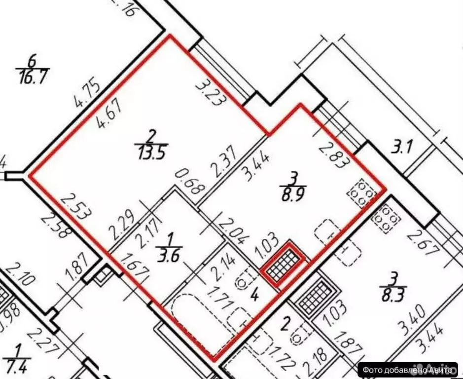 1-комнатная квартира: Санкт-Петербург, Русановская улица, 18к8 (30 м) - Фото 1