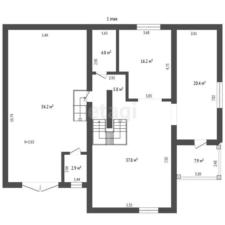 Дом в Дружино, Северная улица (332.6 м) - Фото 2