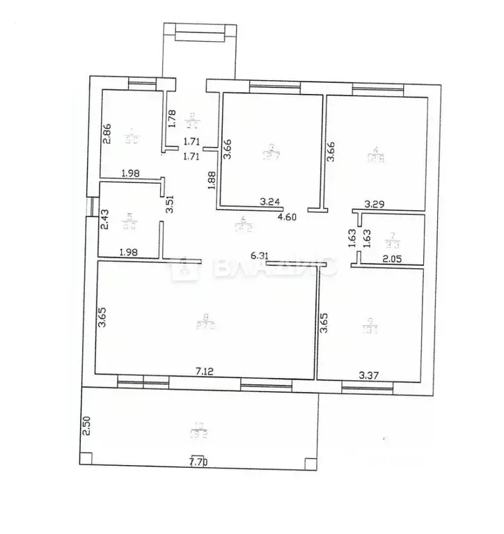 Дом в Воронежская область, с. Новая Усмань ул. Пожарского (113 м) - Фото 2