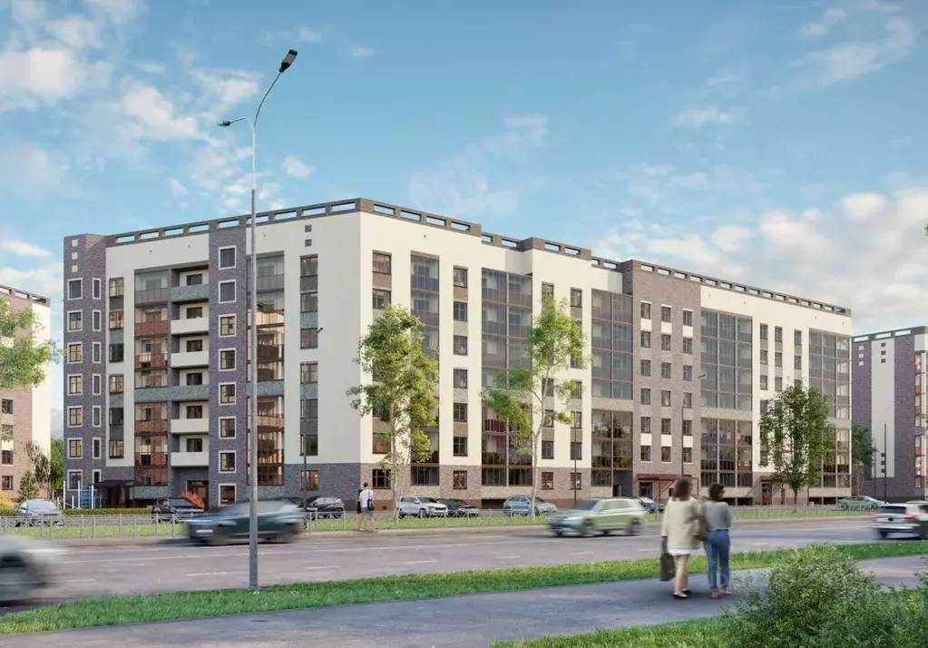 2-к кв. Новгородская область, Великий Новгород Псковская ул., 5 (68.7 ... - Фото 2