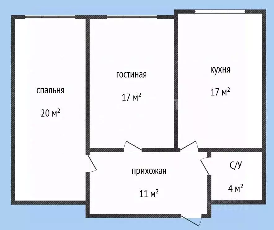 2-к кв. Дагестан, Махачкала ул. Гапцахская, 8 (70.0 м) - Фото 2