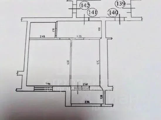 1-к кв. Калининградская область, Калининград ул. Горького, 168 (49.3 ... - Фото 2