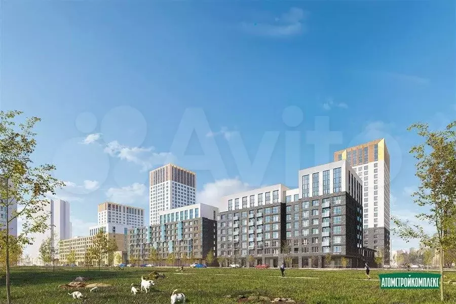 2-к. квартира, 82,1 м, 9/9 эт. - Фото 1