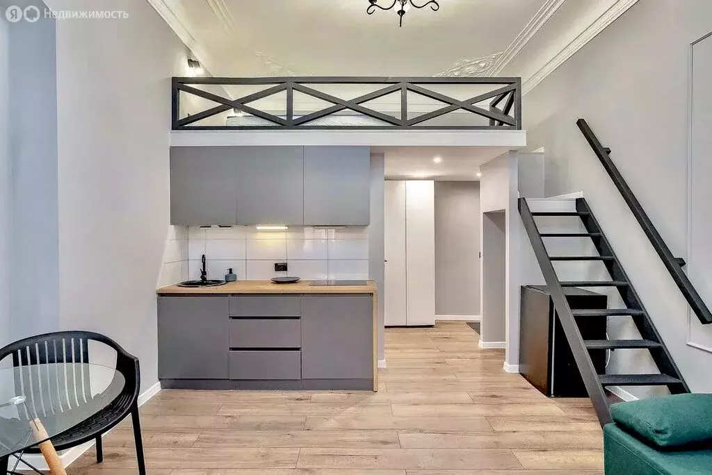 Квартира-студия: Санкт-Петербург, Манежный переулок, 15-17 (23.5 м) - Фото 2