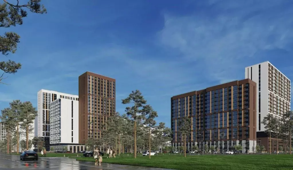 3-к кв. Алтайский край, Барнаул ул. 6-я Нагорная, 15Вк3 (81.6 м) - Фото 2