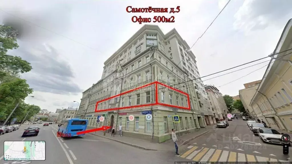 Офис в Москва Самотечная ул., 5 (506 м) - Фото 0