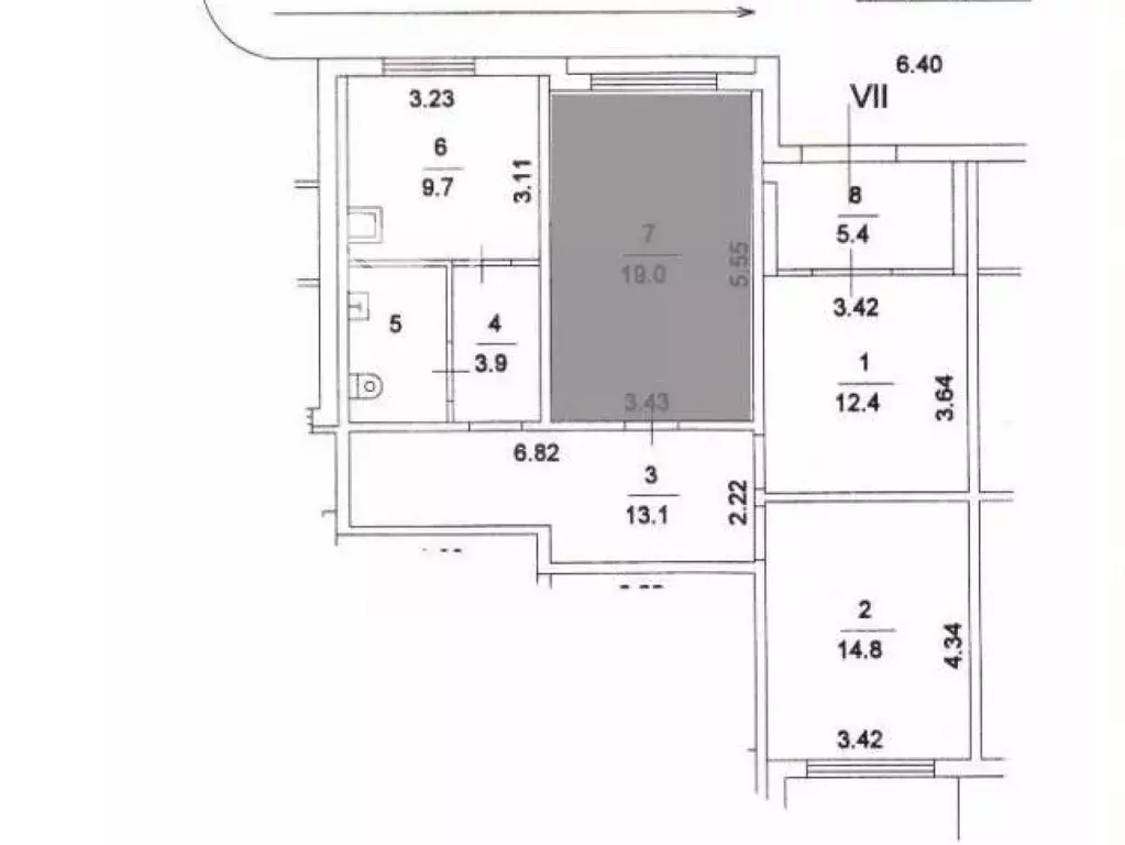 Торговая площадь в Москва ул. Милашенкова, 3К1 (83 м) - Фото 1