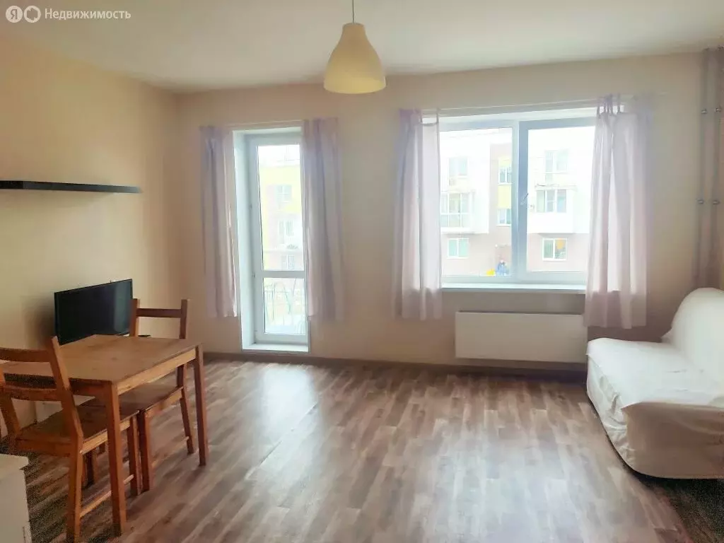Квартира-студия: деревня Кусаковка, Васильковая улица, 161А (31.3 м) - Фото 1