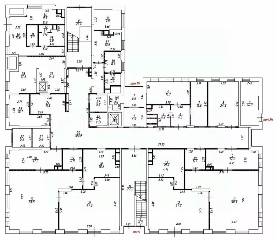 Помещение свободного назначения в Москва Тагильская ул., 4В (2129 м) - Фото 1