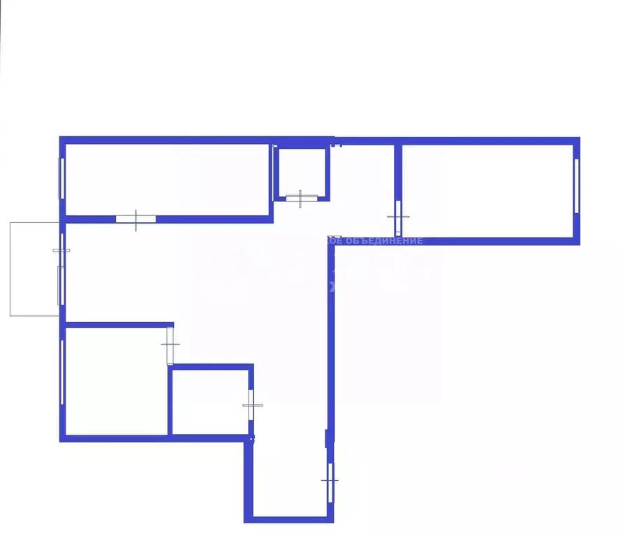 3-к кв. Кемеровская область, Кемерово ул. 40 лет Октября, 27 (57.3 м) - Фото 2