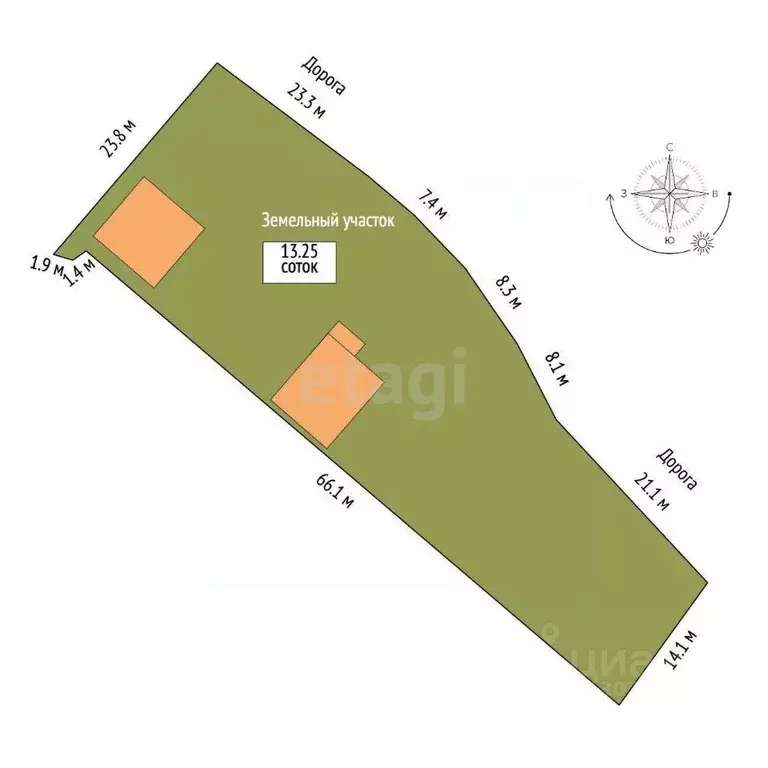 Дом в Ярославская область, Ярославль Ямская ул., 27 (98 м) - Фото 1