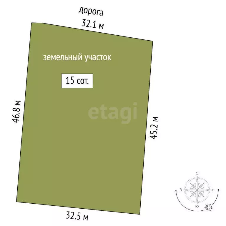 Участок в Ярославская область, Ростовский муниципальный округ, деревня ... - Фото 0