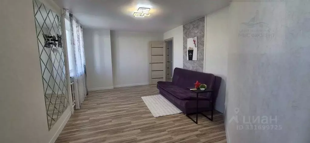 1-к кв. Севастополь ул. Александра Косарева, 6 (34.0 м) - Фото 2