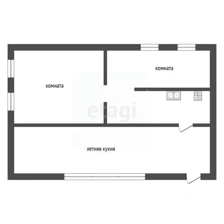 Дом в Кемеровская область, Юрга Мастеровая ул., 24Б (29 м) - Фото 1