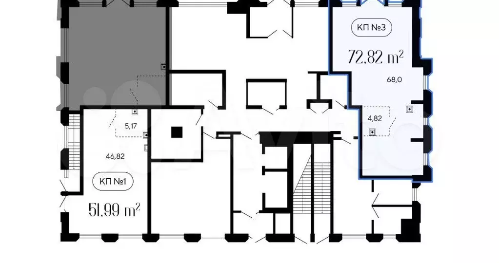 Продажа помещения свободного назначения 72 м2 - Фото 1
