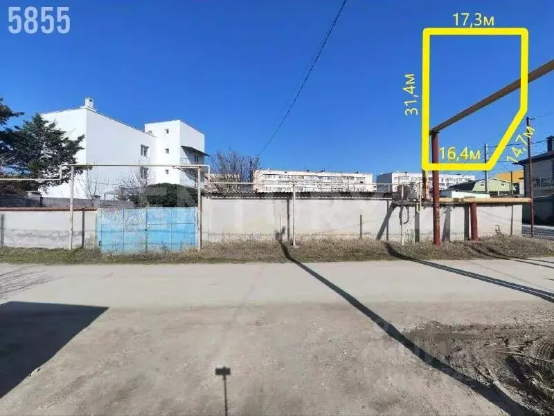Участок в Севастополь ул. Новая, 17 (5.9 сот.) - Фото 2