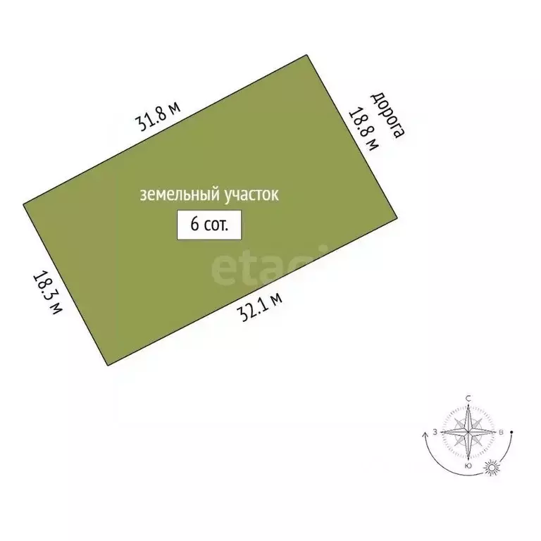 Участок в Вологодская область, Вологда аллея 12-я (6.0 сот.) - Фото 1