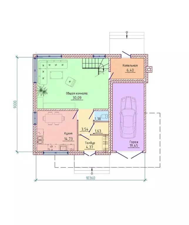 Коттедж в Красноярский край, Емельяновский район, Шуваевский ... - Фото 2