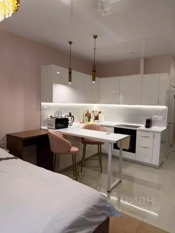 Студия Москва Новоостаповская ул., 16к1 (31.0 м) - Фото 1
