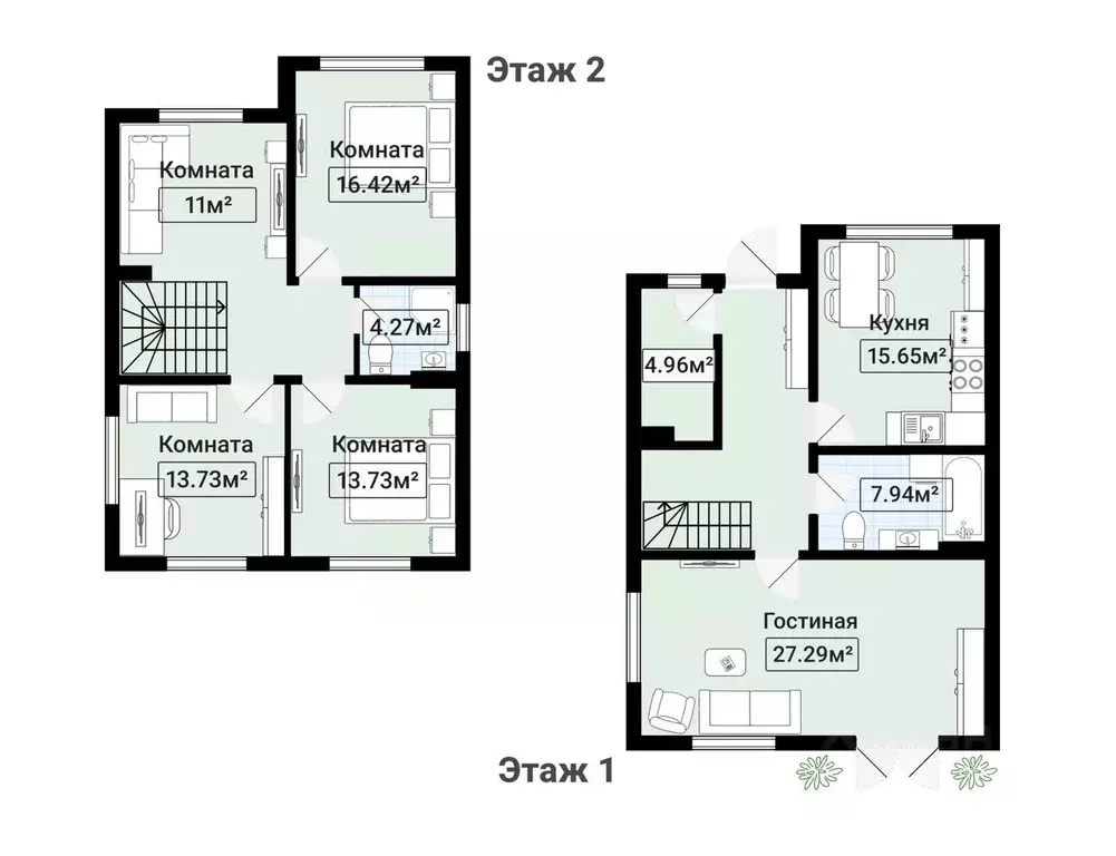 Дом в Москва Марушкинское поселение, д. Марушкино, 98 (148 м) - Фото 2