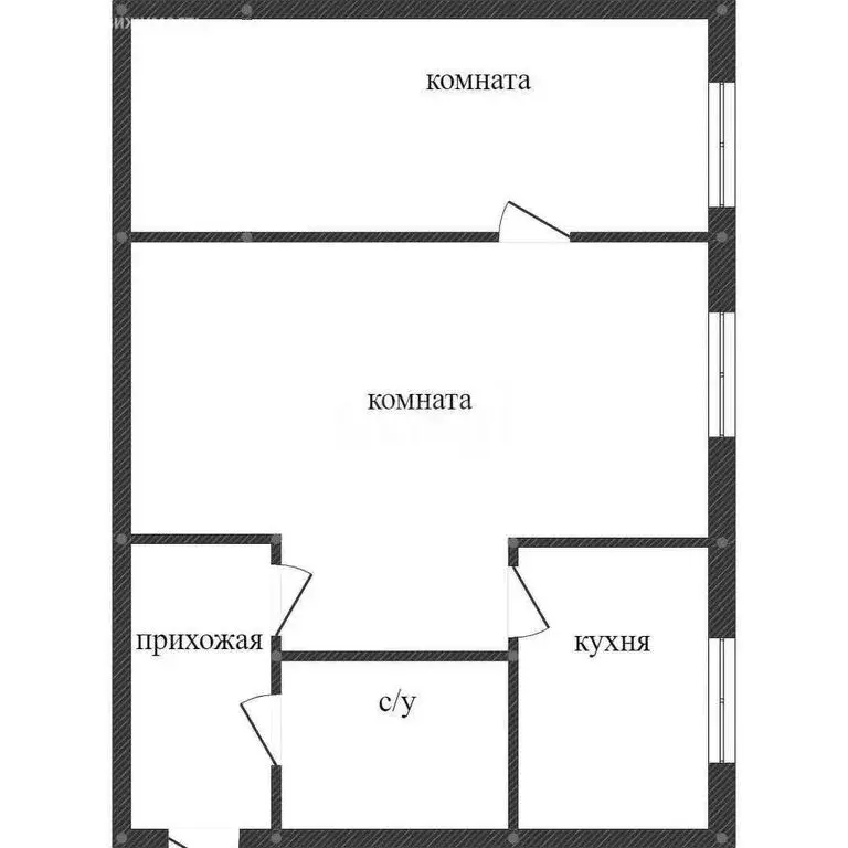 2-комнатная квартира: Кострома, Лавровская улица, 21 (45 м) - Фото 1
