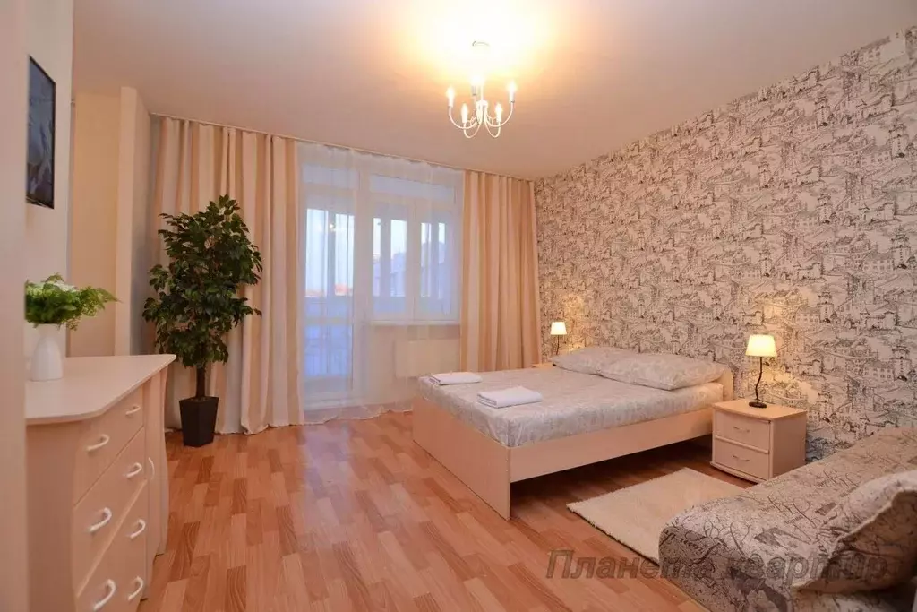 1-к кв. Красноярский край, Красноярск ул. Алексеева, 47 (50.0 м) - Фото 1