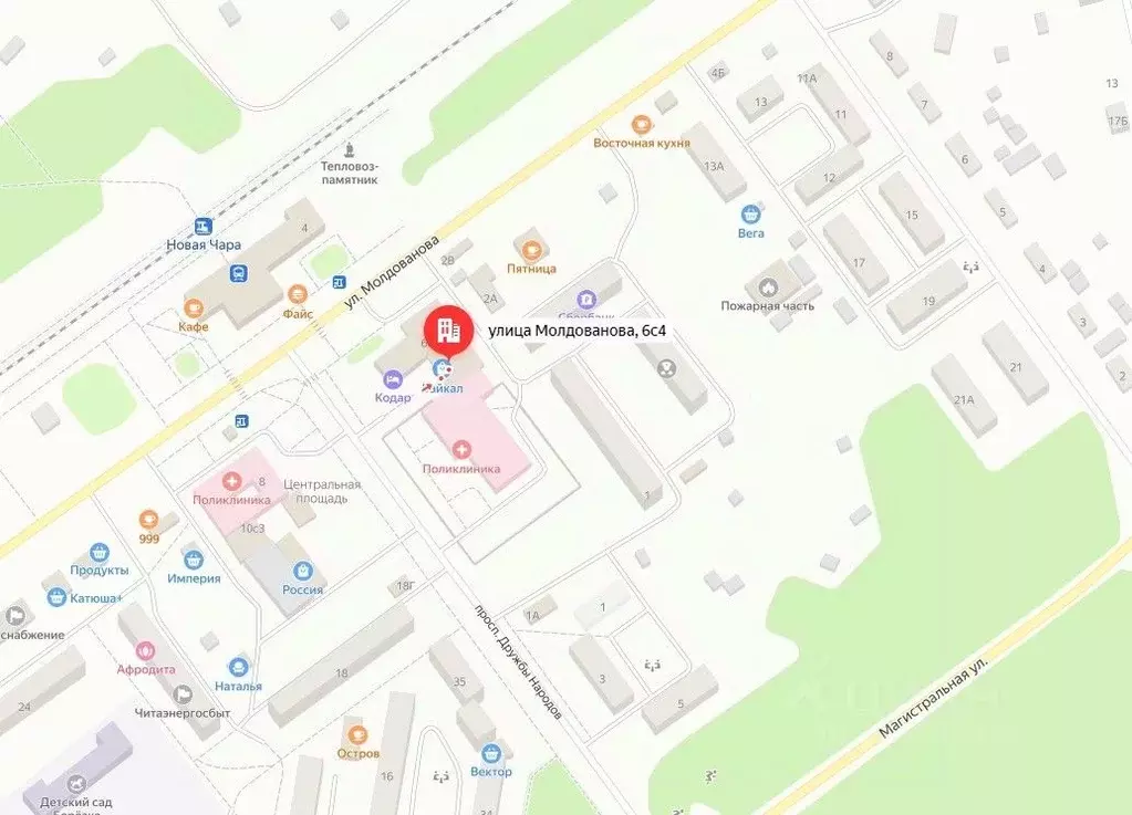 Помещение свободного назначения в Забайкальский край, Каларский ... - Фото 2