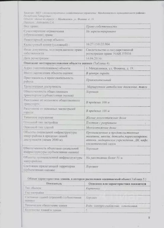 Помещение свободного назначения в Татарстан, Менделеевск ул. Фомина, ... - Фото 0