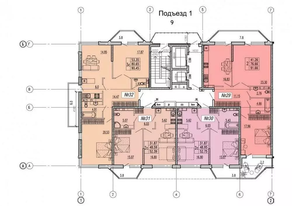2-комнатная квартира: Анапа, улица Шевченко, 3 (92 м) - Фото 1