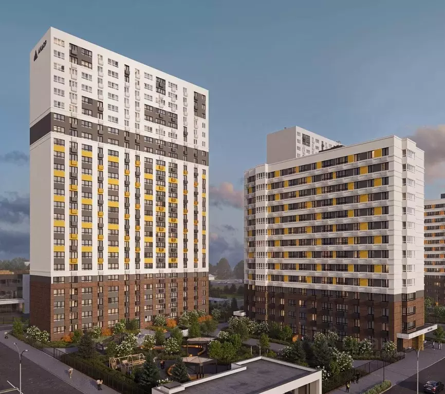 2-к кв. Нижегородская область, Нижний Новгород Ленгородок мкр, Мед ... - Фото 2