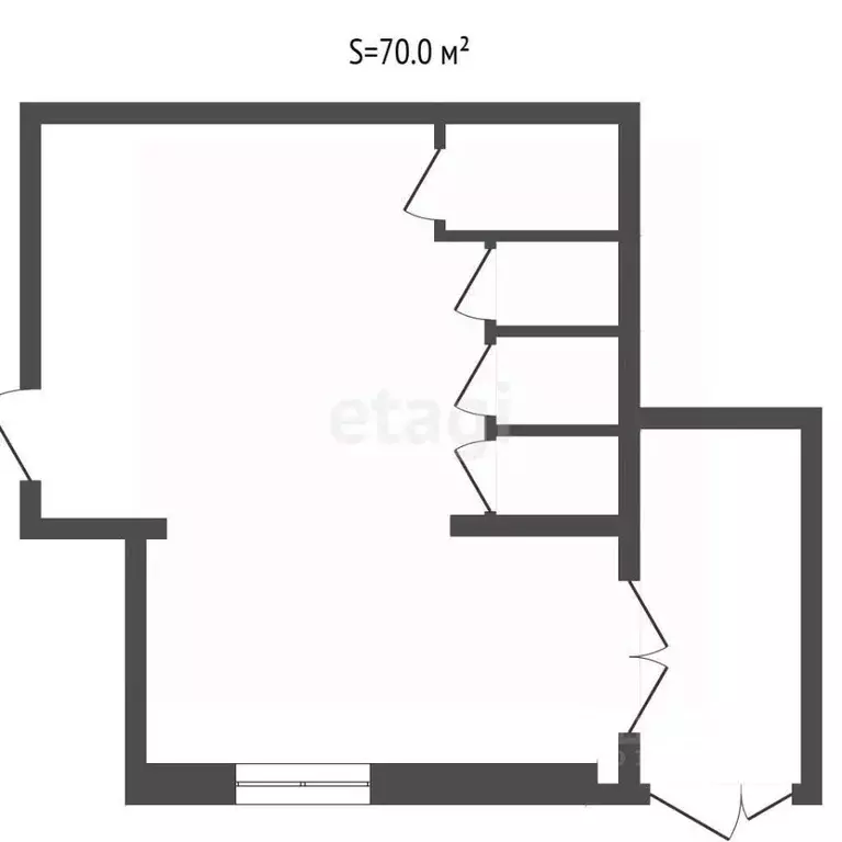 Помещение свободного назначения в Тюменская область, Тюмень ул. ... - Фото 1