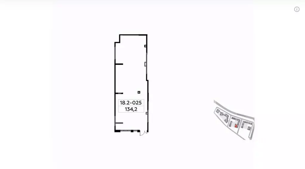 Торговая площадь в Москва Скандинавия жилой комплекс, 18.2.3 (134 м) - Фото 2