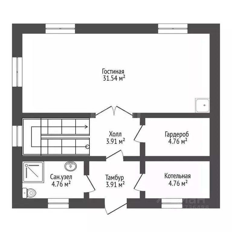 Дом в Амурская область, Благовещенский район, с. Чигири Лесная ул., ... - Фото 2