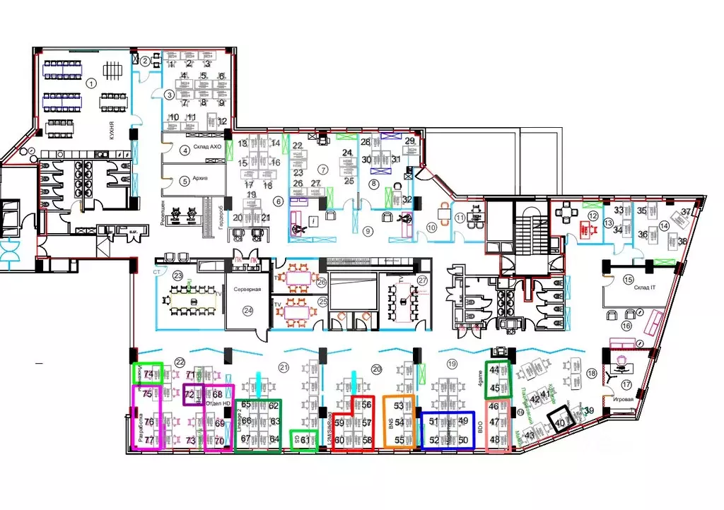 Офис в Москва Космодамианская наб., 52С5 (1170 м) - Фото 2