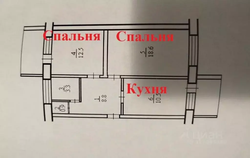 2-к кв. Иркутская область, Байкальск г. Слюдянский район, Байкальское ... - Фото 2