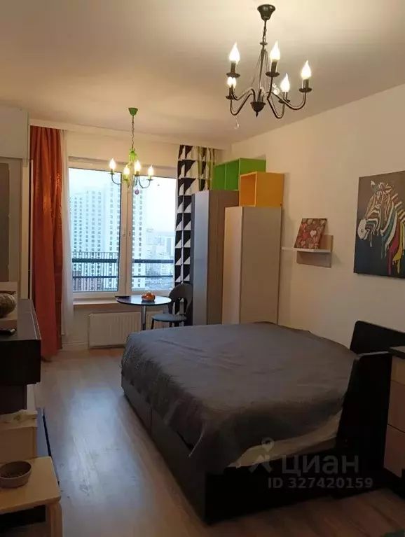 Студия Москва Старокрымская ул., 15к1 (21.0 м) - Фото 1