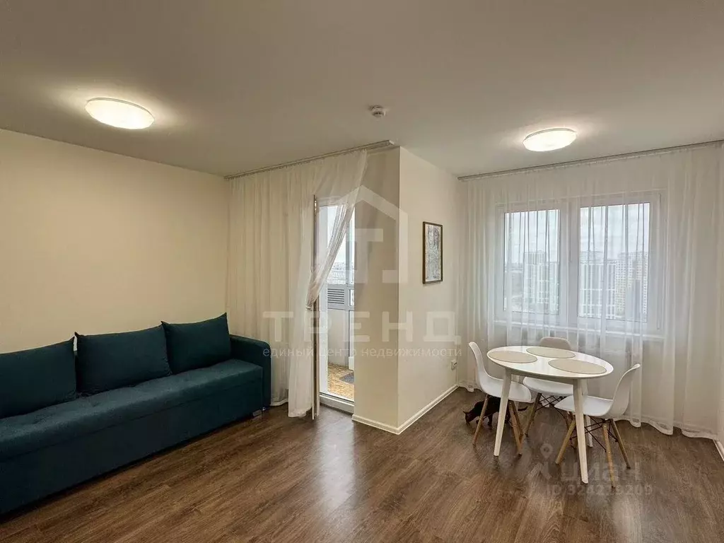 Студия Санкт-Петербург ул. Пахомовская, 22 (25.3 м) - Фото 1