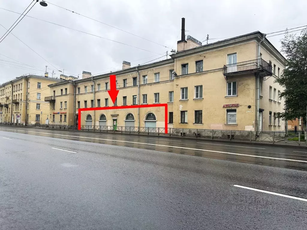 Помещение свободного назначения в Санкт-Петербург Среднеохтинский ... - Фото 1