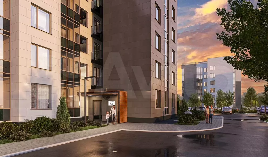 3-к. квартира, 47,7 м, 2/6 эт. - Фото 1