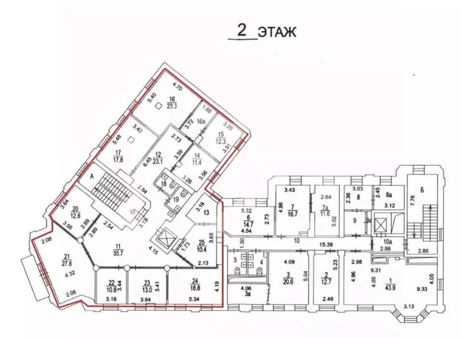 Помещение свободного назначения в Москва ул. Большая Якиманка, 17/2С1 ... - Фото 2