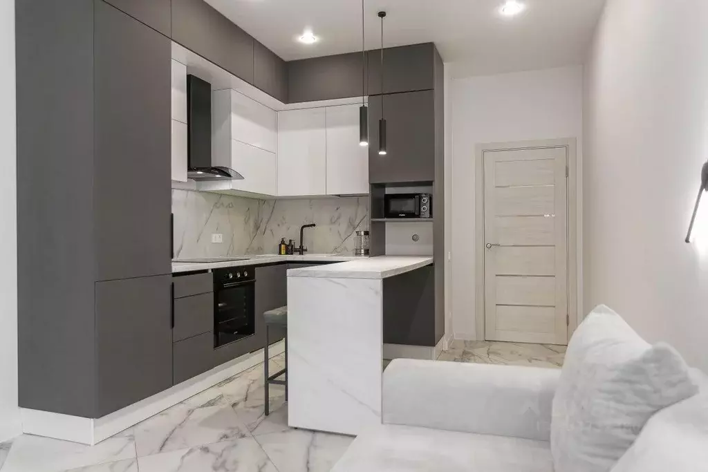 Квартира, 1 комната, 51.5 м - Фото 1