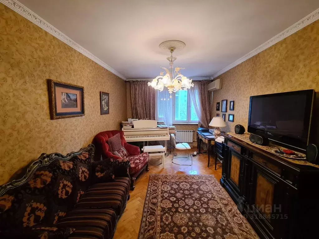 4-к кв. Москва ул. Кедрова, 21к2 (93.1 м) - Фото 1