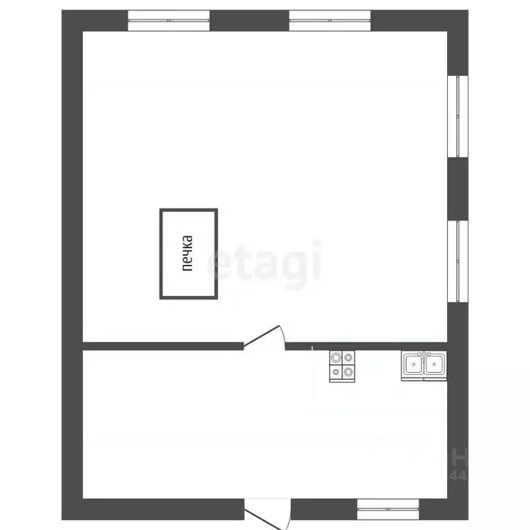 Дом в Тюменская область, Тюмень Казарово мкр, ул. Казаровская (26 м) - Фото 2
