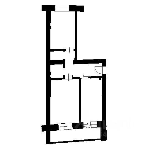 2-к кв. Татарстан, Казань ул. Николая Ершова, 62Г (55.0 м) - Фото 2