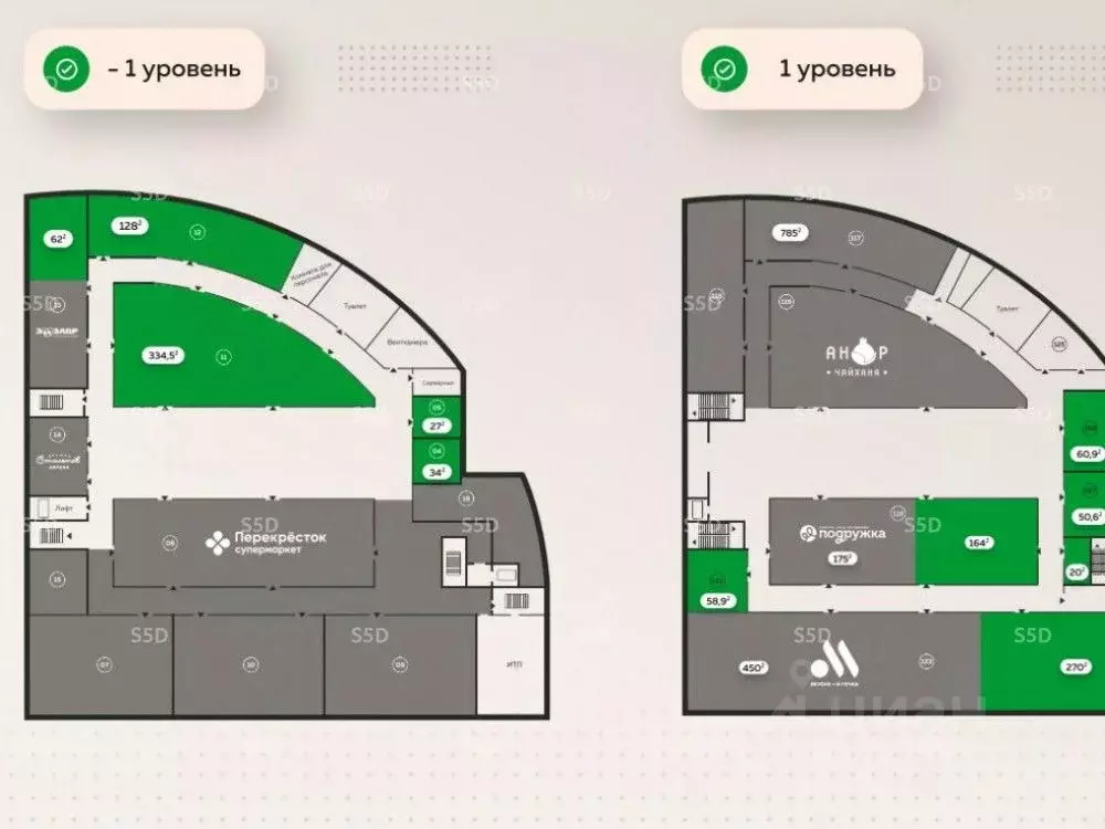Торговая площадь в Москва ул. Марьинский Парк, 35 (500 м) - Фото 2